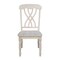 International Concepts Set of 2 Lattice Side Chairs, Unfinished C-390P - alternate 2